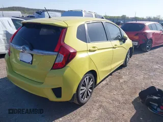 2015 Honda Fit EX-L with VIN 3HGGK5H85FM747634, listed as a IAAI auction lot 41986394 with 125,831 mi miles and . Bid and sale history available at DreamBid. Image 4.