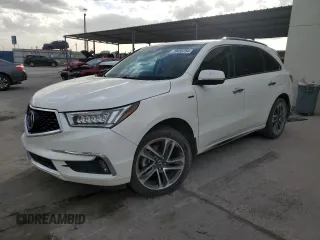 2017 Acura MDX Sport Hybrid w/Advance Pkg with VIN 5FRYD7H73HB001608, listed as a Copart auction lot 79456764 with 120,589 mi miles and Salvage Title. Bid and sale history available at carsss.com. Image 1.