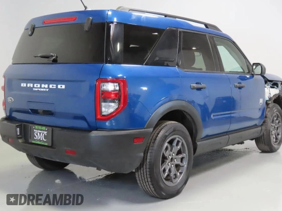 2024 Ford Bronco Sport Big Bend с VIN 3FMCR9B60RRE38101, выставлен на аукционе Copart как лот 58261325 с пробегом 42 168 миль миль и Списание • Salvage title. История ставок и продаж доступна на DreamBid. Изображение 3.