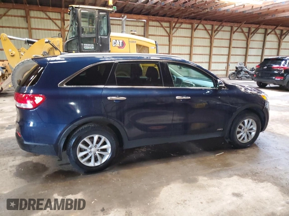 2017 Kia Sorento LX with VIN 5XYPGDA35HG332242, listed as a Copart auction lot 58663735 with 162,565 mi miles and Clean title. Bid and sale history available at DreamBid. Image 3.