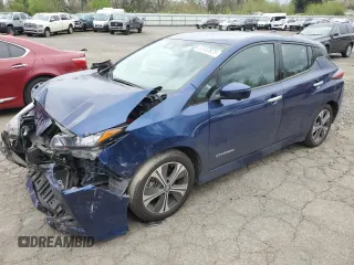 2019 Nissan LEAF SV z VIN 1N4AZ1CP6KC305535, wystawiony jako Copart lot #52452825 z przebiegiem 17 568 mil mil oraz Szkody całkowita. Historia ofert i sprzedaży dostępna na DreamBid. Obrazek 1.