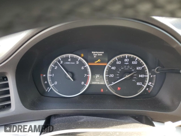 2020 Acura ILX Premium with VIN 19UDE2F7XLA007198, listed as a Copart auction lot 52932825 with 48,918 mi miles and Salvage title. Bid and sale history available at DreamBid. Image 9.