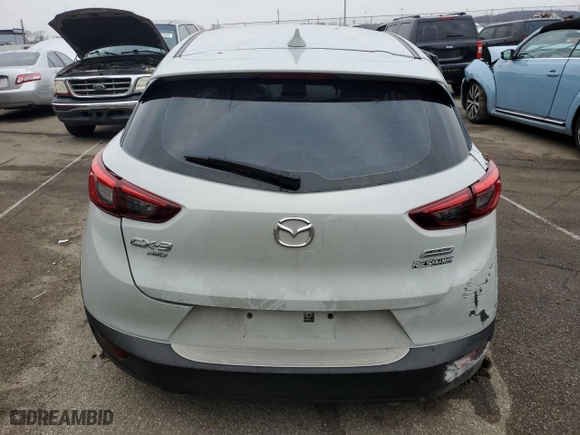 2018 Mazda CX-3 Grand Touring with VIN JM1DKFD76J0304909, listed as a Copart auction lot 86043134 with 67,764 mi miles and Salvage Title. Bid and sale history available at carsss.com. Image 6.