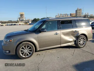 2013 Ford Flex Limited z VIN 2FMGK5D8XDBD09738, wystawiony jako Copart lot #56361305 z przebiegiem 223 455 mil mil oraz Szkoda całkowita • Salvage title. Historia ofert i sprzedaży dostępna na DreamBid. Obrazek 1.