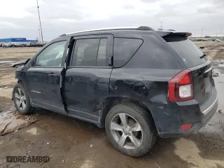 2017 Jeep Compass High Altitude with VIN 1C4NJCEB3HD185342, listed as a Copart auction lot 50215425 with 0 mi miles and Clean Title. Bid and sale history available at carsss.com. Image 2.