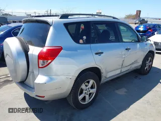 2007 Toyota RAV4 with VIN JTMZK33V076004549, listed as a IAAI auction lot 42018605 with 115,548 mi miles. Bid and sale history available at carsss.com. Image 4.