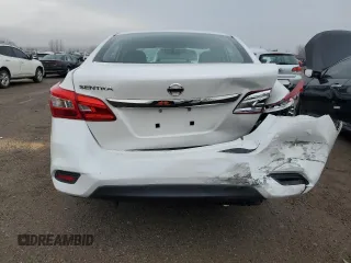 2019 Nissan Sentra S with VIN 3N1AB7AP7KY388536, listed as a Copart auction lot 83141034 with 81,174 mi miles and Salvage title. Bid and sale history available at DreamBid. Image 6.