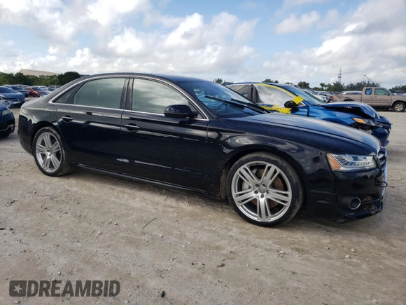 2016 Audi A8 L 4.0T Sport with VIN WAU43AFD3GN012923, listed as a Copart auction lot 73294802 with 24,522 mi miles. Bid and sale history available at carsss.com. Image 4.