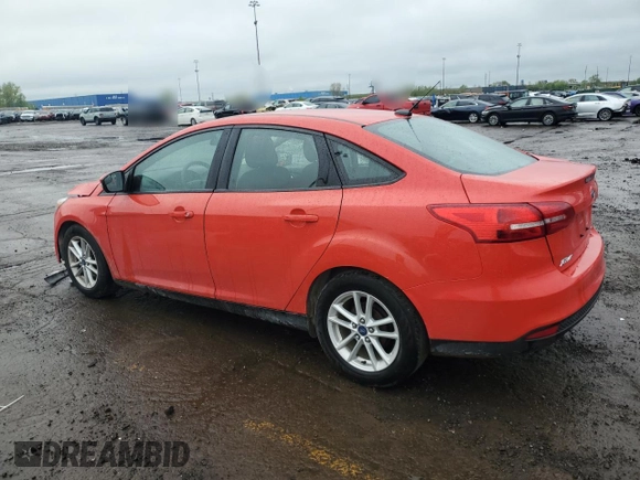 2015 Ford Focus SE with VIN 1FADP3F27FL356109, listed as a Copart auction lot 56828435 with 52,507 mi miles and Clean title. Bid and sale history available at DreamBid. Image 2.