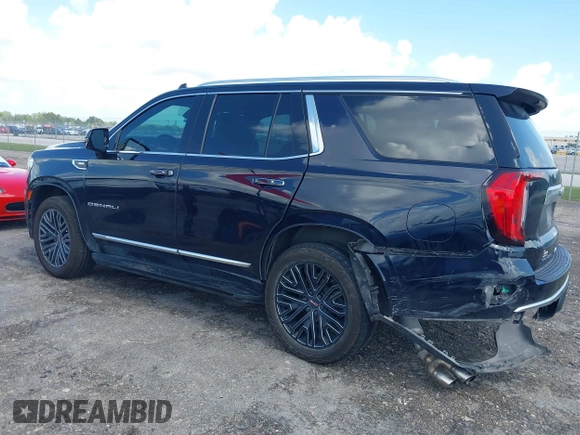 2021 GMC Yukon Denali with VIN 1GKS2DKL7MR471280, listed as a IAAI auction lot 40189766 with 126,591 mi miles. Bid and sale history available at carsss.com. Image 3.