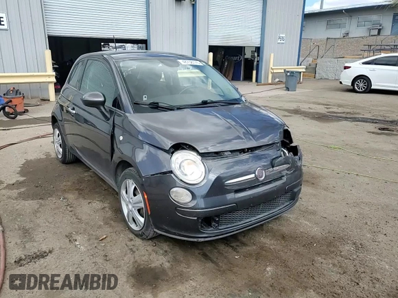 2015 FIAT 500 Pop with VIN 3C3CFFAR6FT545289, listed as a Copart auction lot 48758775 with 91,973 mi miles and Salvage Title. Bid and sale history available at carsss.com. Image 11.