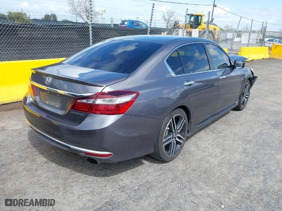 2017 Honda Accord Sedan Sport with VIN 1HGCR2F55HA274741, listed as a IAAI auction lot 41928704 with 130,173 mi miles. Bid and sale history available at carsss.com. Image 4.