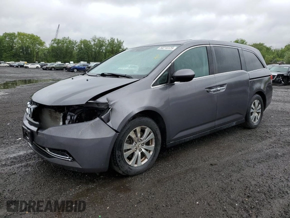 2014 Honda Odyssey EX-L с VIN 5FNRL5H66EB011131, выставлен на аукционе Copart как лот 58216125 с пробегом 161 390 миль миль и Списание • Salvage title. История ставок и продаж доступна на DreamBid. Изображение 1.