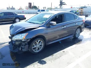 2015 Nissan Sentra S with VIN 3N1AB7AP1FY229002, listed as a IAAI auction lot 41816184 with 1 mi miles. Bid and sale history available at carsss.com. Image 2.