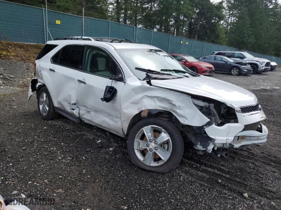 2013 Chevrolet Equinox LTZ with VIN 2GNFLGEK1D6236729, listed as a Copart auction lot 51126675 with 123,052 mi miles and Salvage Title. Bid and sale history available at carsss.com. Image 4.