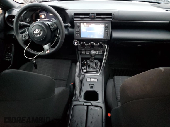 2024 Toyota 86 with VIN JF1ZNBB15R8755840, listed as a Copart auction lot 45542025 with 5,276 mi miles and Salvage Title. Bid and sale history available at DreamBid. Image 8.