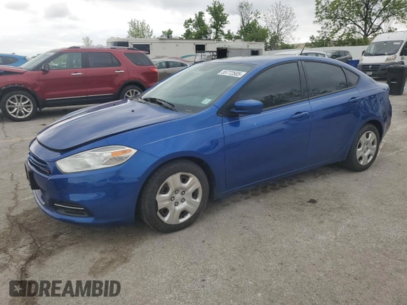 2013 Dodge Dart Aero z VIN 1C3CDFAH5DD306526, wystawiony jako Copart lot #55772505 z przebiegiem 172 970 mil mil oraz Czysty tytuł • Clean title. Historia ofert i sprzedaży dostępna na DreamBid. Obrazek 1.