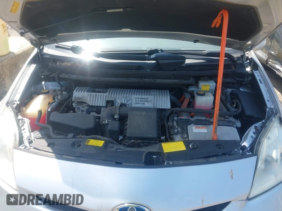 2012 Toyota Prius One with VIN JTDKN3DU2C5466786, listed as a IAAI auction lot 42090567 with 122,120 mi miles. Bid and sale history available at carsss.com. Image 10.
