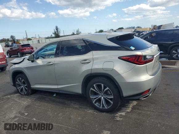 2021 Lexus RX with VIN 2T2HZMAAXMC186340, listed as a Copart auction lot 52515335 with 41,002 mi miles and Non Repairable. Bid and sale history available at carsss.com. Image 2.