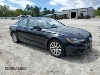 2014 Audi A6 Prestige with VIN WAUHMAFC0EN046966, listed as a Copart auction lot 56221765 with 112,042 mi miles and Clean title. Bid and sale history available at DreamBid. Image 4.