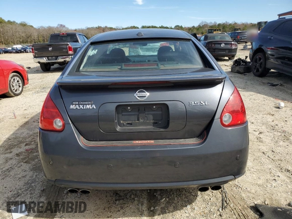 2008 Nissan Maxima 3.5 SL with VIN 1N4BA41E78C819983, listed as a Copart auction lot 49231955 with 157,415 mi miles and Salvage Title. Bid and sale history available at carsss.com. Image 6.