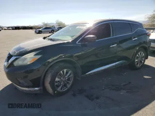 2016 Nissan Murano SL z VIN 5N1AZ2MG7GN137765, wystawiony jako Copart lot #56409725 z przebiegiem 157 462 mil mil oraz Szkoda całkowita • Salvage title. Historia ofert i sprzedaży dostępna na DreamBid. Obrazek 1.