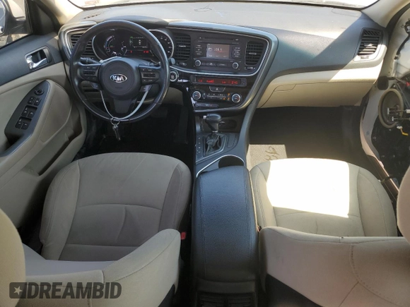 2014 Kia Optima Hybrid LX with VIN KNAGM4AD5E5072251, listed as a Copart auction lot 69476374 with 135,177 mi miles and Salvage Title. Bid and sale history available at carsss.com. Image 8.