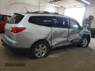 2012 Chevrolet Traverse 1LT z VIN 1GNKVGEDXCJ185307, wystawiony jako Copart lot #52724985 z przebiegiem 167 192 mil mil oraz Szkoda całkowita • Salvage title. Historia ofert i sprzedaży dostępna na DreamBid. Obrazek 3.