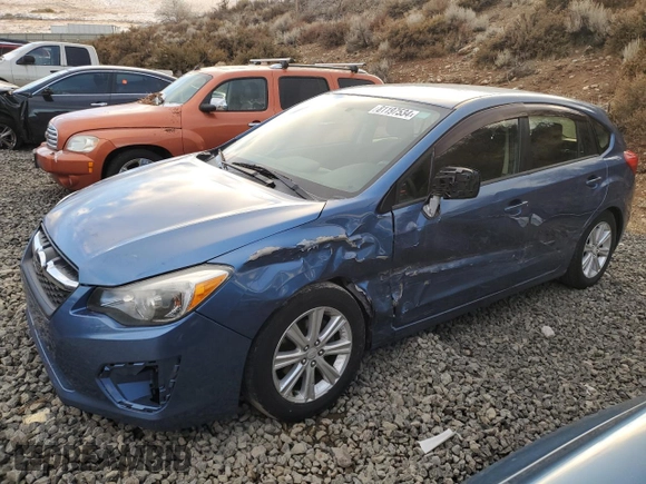 2014 Subaru Impreza Premium z VIN JF1GPAC68E8213261, wystawiony jako Copart lot #81197534 z przebiegiem 134 552 mil mil oraz Szkoda całkowita • Salvage title. Historia ofert i sprzedaży dostępna na DreamBid. Obrazek 1.