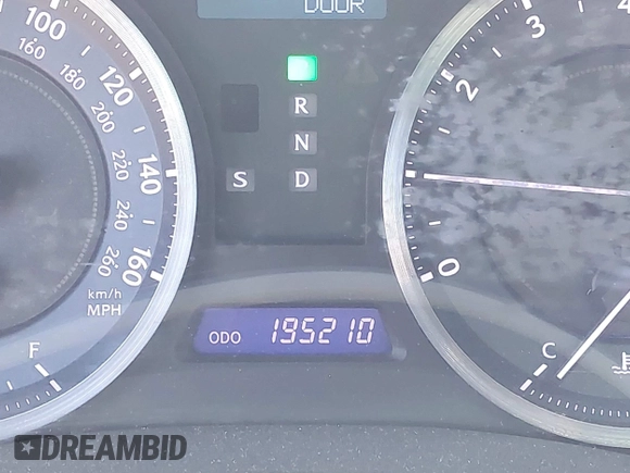2011 Lexus IS 250 with VIN JTHBF5C24B5129302, listed as a IAAI auction lot 42218001 with 195,210 mi miles and . Bid and sale history available at DreamBid. Image 15.