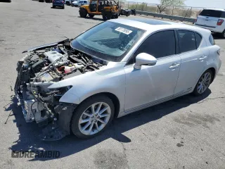 2012 Lexus CT 200h with VIN JTHKD5BH3C2093939, listed as a Copart auction lot 58173095 with 122,990 mi miles and Salvage title. Bid and sale history available at DreamBid. Image 1.