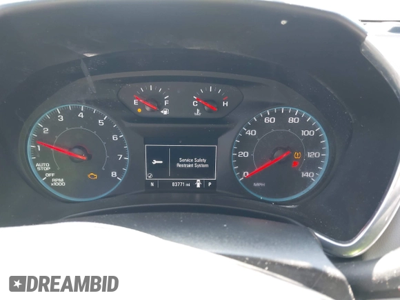 2020 Chevrolet Equinox LS with VIN 2GNAXHEV7L6216272, listed as a IAAI auction lot 41990130 with 83,771 mi miles and . Bid and sale history available at DreamBid. Image 7.