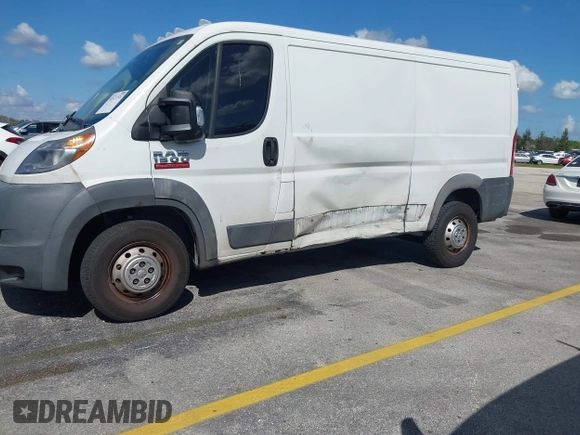 2017 Ram ProMaster Cargo with VIN 3C6TRVAG7HE546221, listed as a IAAI auction lot 41537359 with 160,124 mi miles and . Bid and sale history available at DreamBid. Image 6.