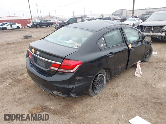 2014 Honda Civic LX z VIN 19XFB2F55EE228884, wystawiony jako IAAI lot #41411520 z przebiegiem Nie podano mil oraz . Historia ofert i sprzedaży dostępna na DreamBid. Obrazek 4.