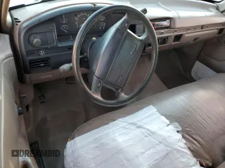 1995 Ford F-150 with VIN 2FTEF15N3SCA45637, listed as a Copart auction lot 84679054 with 0 mi miles and Salvage Title. Bid and sale history available at carsss.com. Image 8.