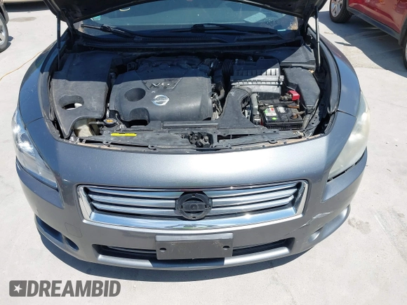 2014 Nissan Maxima SV with VIN 1N4AA5AP9EC445598, listed as a IAAI auction lot 42837072 with 147,930 mi miles and . Bid and sale history available at DreamBid. Image 10.