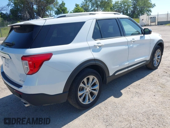 2023 Ford Explorer Limited with VIN 1FMSK8FH5PGB41786, listed as a IAAI auction lot 42725057 with 35,363 mi miles and . Bid and sale history available at DreamBid. Image 4.