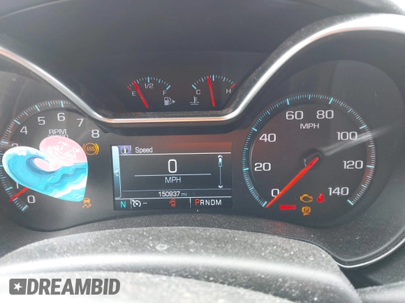 2017 Chevrolet Impala LT with VIN 2G1105S39H9164236, listed as a IAAI auction lot 42001427 with 150,937 mi miles and . Bid and sale history available at DreamBid. Image 14.