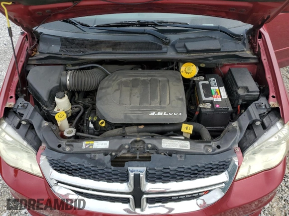 2014 Dodge Grand Caravan SXT with VIN 2C4RDGCG8ER120834, listed as a Copart auction lot 53630565 with 245,454 mi miles and Salvage Title. Bid and sale history available at DreamBid. Image 12.