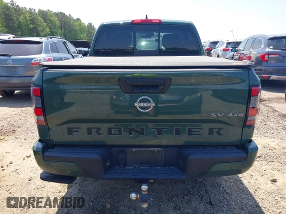 2022 Nissan Frontier SV with VIN 1N6ED1EK2NN617109, listed as a IAAI auction lot 42165508 with 44,504 mi miles and . Bid and sale history available at DreamBid. Image 17.