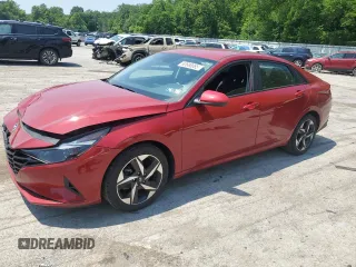2023 Hyundai Elantra SEL with VIN KMHLS4AG6PU458294, listed as a Copart auction lot 60686685 with 25,394 mi miles and Salvage title. Bid and sale history available at DreamBid. Image 1.
