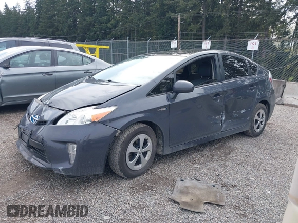 2014 Toyota Prius Four with VIN JTDKN3DU8E1806968, listed as a IAAI auction lot 41982273 with 185,180 mi miles. Bid and sale history available at carsss.com. Image 2.
