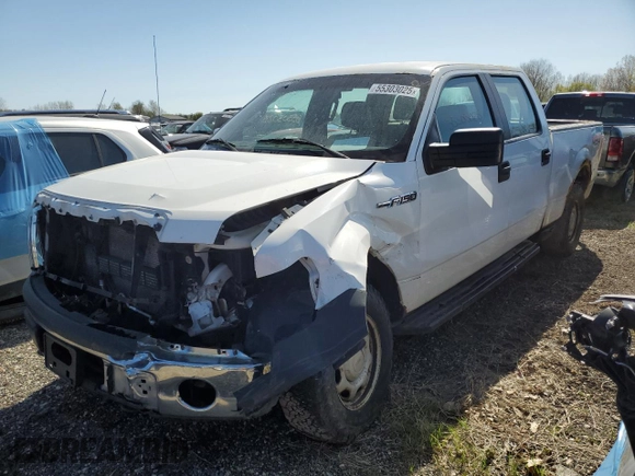 2013 Ford F-150 XL with VIN 1FTFW1EF8DKF67899, listed as a Copart auction lot 55303025 with 310,505 mi miles and Salvage title. Bid and sale history available at DreamBid. Image 1.