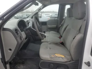 2008 Ford F-150 XL with VIN 1FTRF12298KB29848, listed as a Copart auction lot 84317654 with 252,162 mi miles and Clean Title. Bid and sale history available at carsss.com. Image 7.