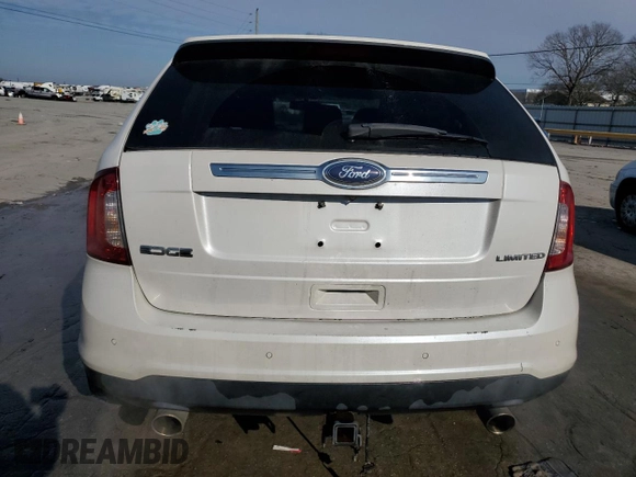 2013 Ford Edge Limited with VIN 2FMDK3KC7DBB74698, listed as a Copart auction lot 85966004 with 132,946 mi miles and Salvage Title. Bid and sale history available at carsss.com. Image 6.