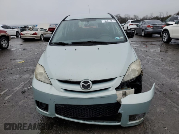 2006 Mazda 5 Sport with VIN JM1CR293660113097, listed as a Copart auction lot 45371225 with 192,252 mi miles and Salvage Title. Bid and sale history available at DreamBid. Image 5.