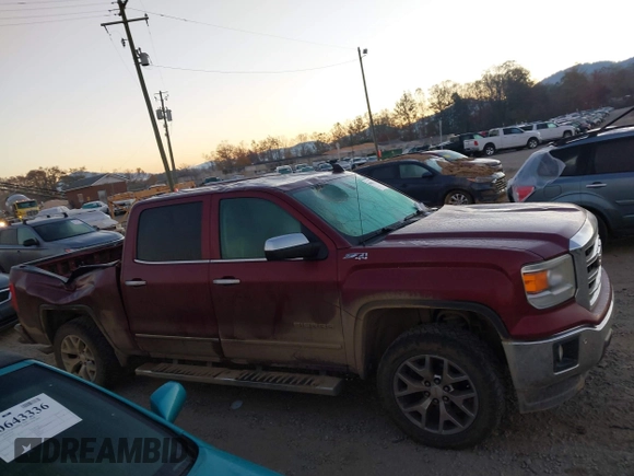 2015 GMC Sierra 1500 SLT with VIN 3GTU2VEJ9FG401660, listed as a IAAI auction lot 40648231 with 155,624 mi miles and . Bid and sale history available at DreamBid. Image 13.