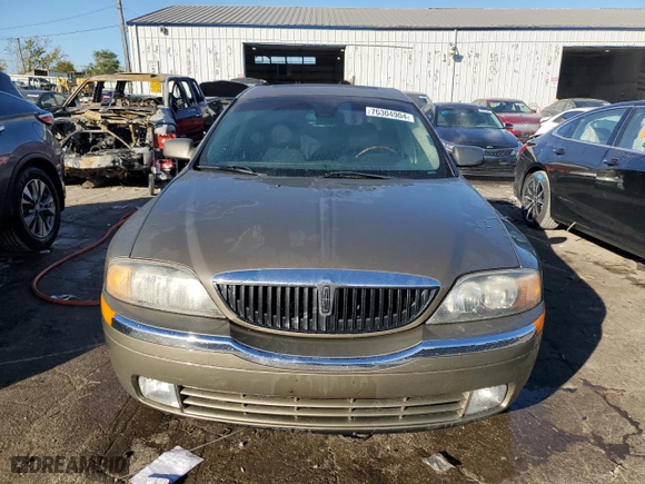 2001 Lincoln LS Sport with VIN 1LNHM87A91Y623524, listed as a Copart auction lot 76304904 with 0 mi miles and Salvage Title. Bid and sale history available at carsss.com. Image 5.