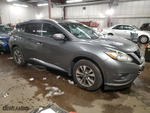 2015 Nissan Murano Platinum with VIN 5N1AZ2MHXFN227158, listed as a Copart auction lot 44435695 with 184,302 mi miles and Salvage Title. Bid and sale history available at carsss.com. Image 4.