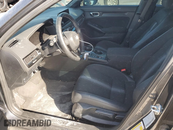 2024 Honda Civic Sport with VIN 2HGFE2F55RH541226, listed as a Copart auction lot 50337285 with 14,612 mi miles and Salvage Title. Bid and sale history available at DreamBid. Image 7.